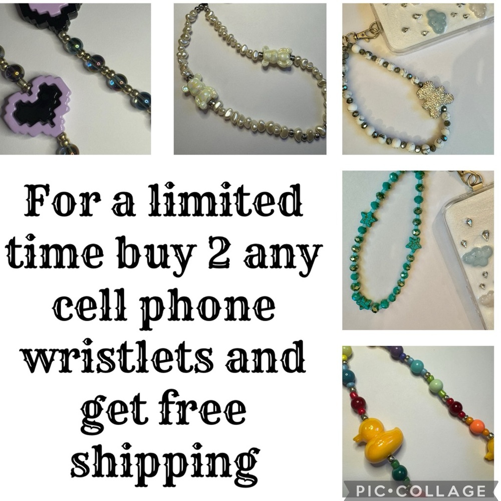 Cell phone wristlets